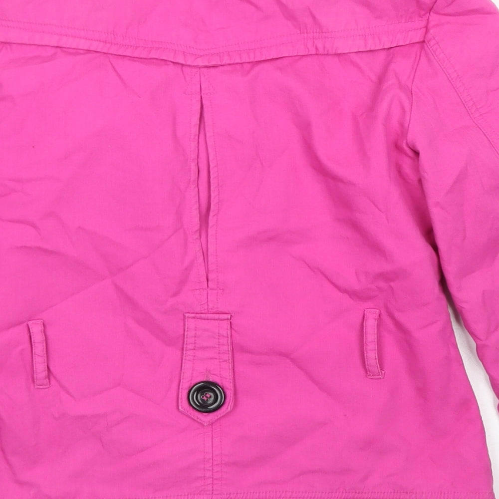F&F Womens Pink Jacket Size 8 Button