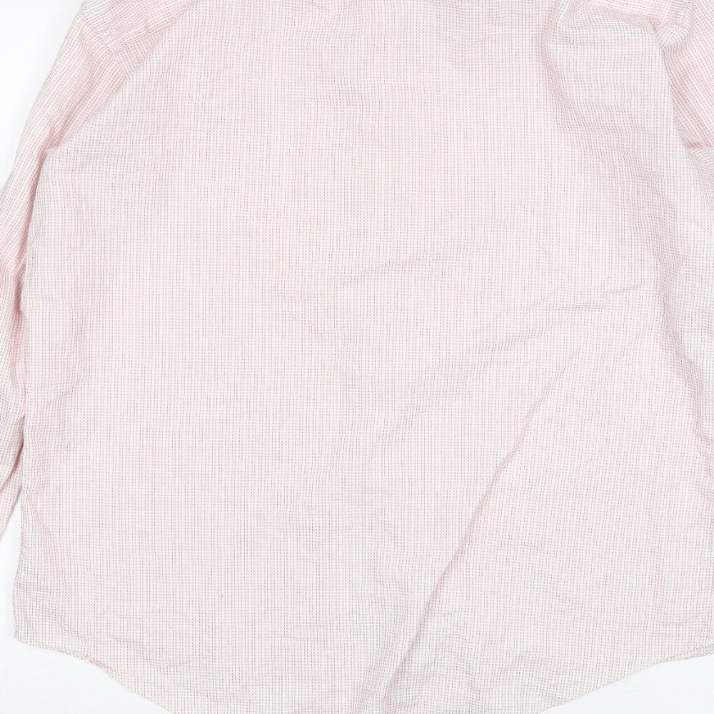 NEXT Mens Pink Dress Shirt Size 15.5 Collared