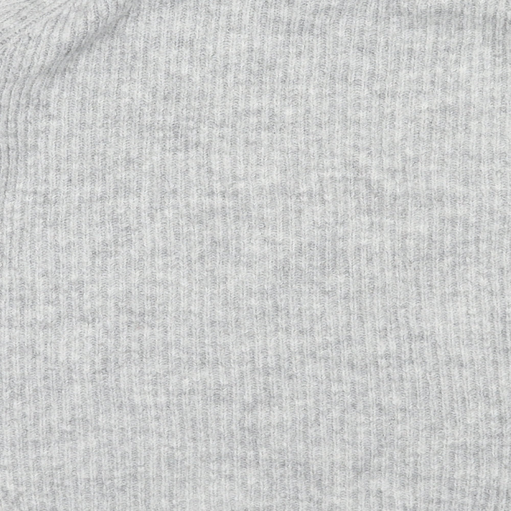 Primark Womens Grey Acrylic Pullover Sweatshirt Size M Pullover