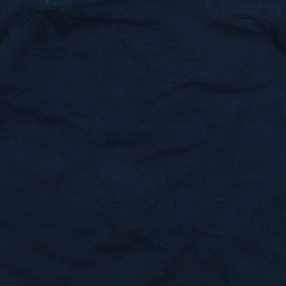 George Boys Blue Cotton Pullover Sweatshirt Size 11-12 Years Pullover