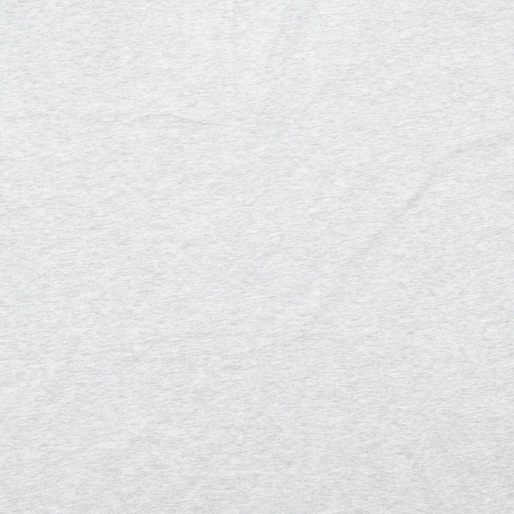 NEXT Womens Grey Cotton Basic T-Shirt Size 14 Round Neck