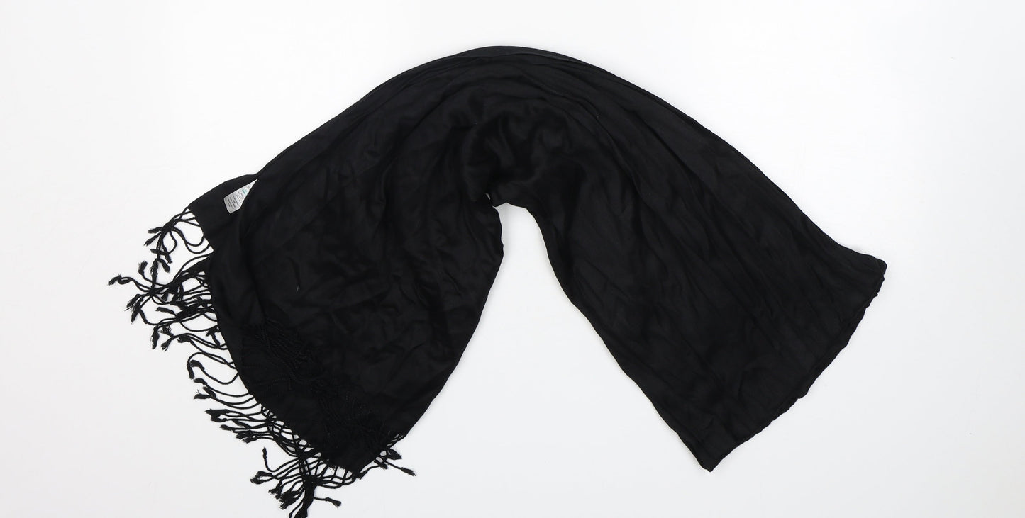 Matalan Womens Black Acrylic Shawl/Wrap