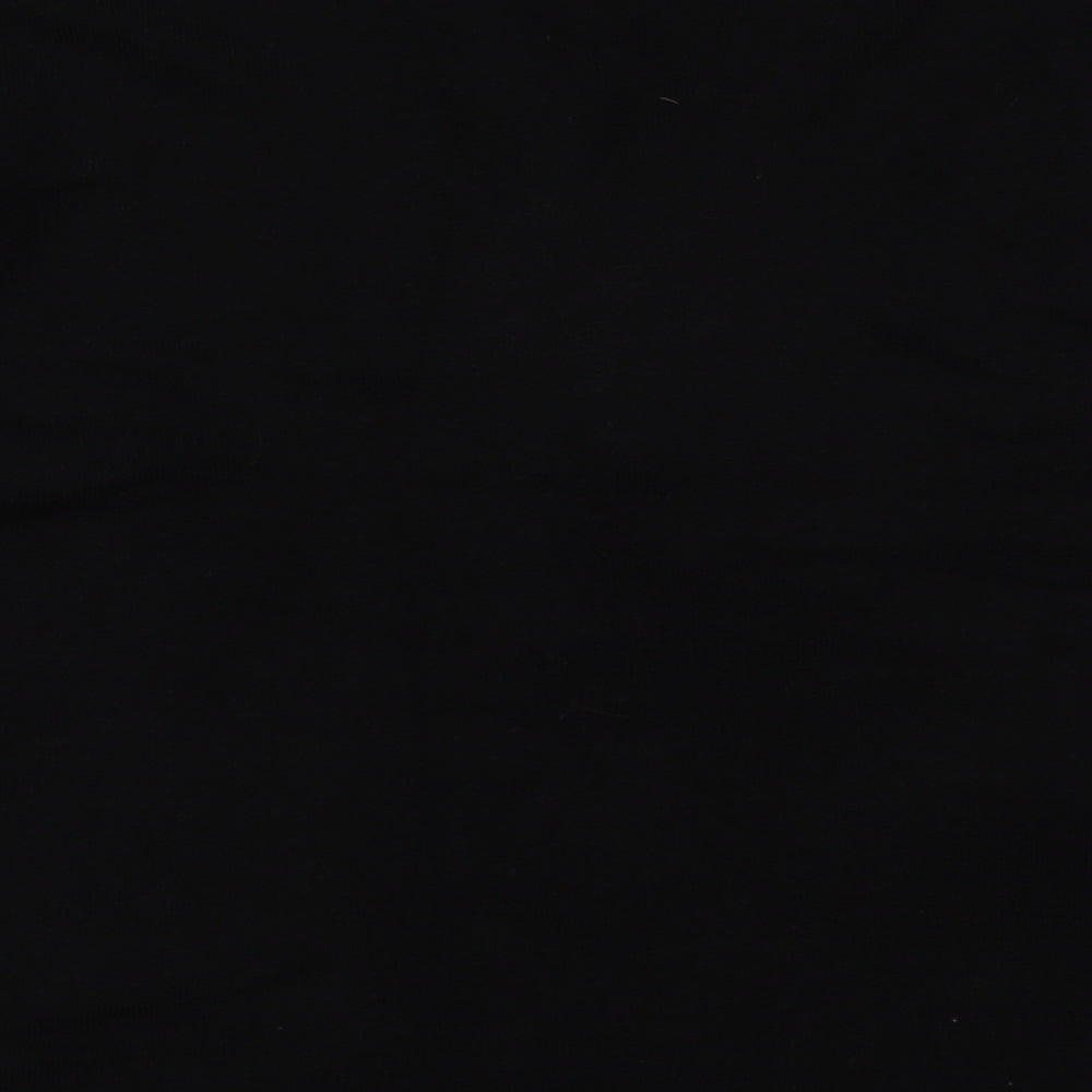 Gelco Womens Black Viscose Pullover Sweatshirt Size 16 Pullover