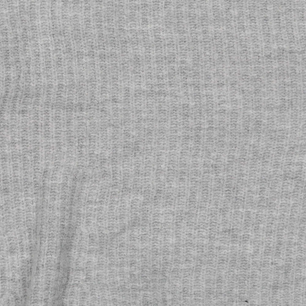 Easy Care Womens Grey Acrylic Sweatshirt Size L Pullover