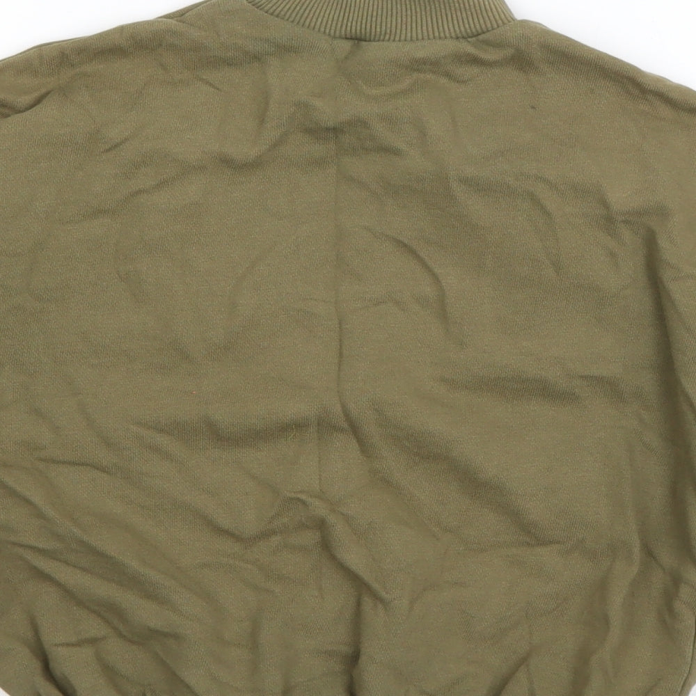 NEXT Boys Green Cotton Pullover Sweatshirt Size 5 Years Pullover