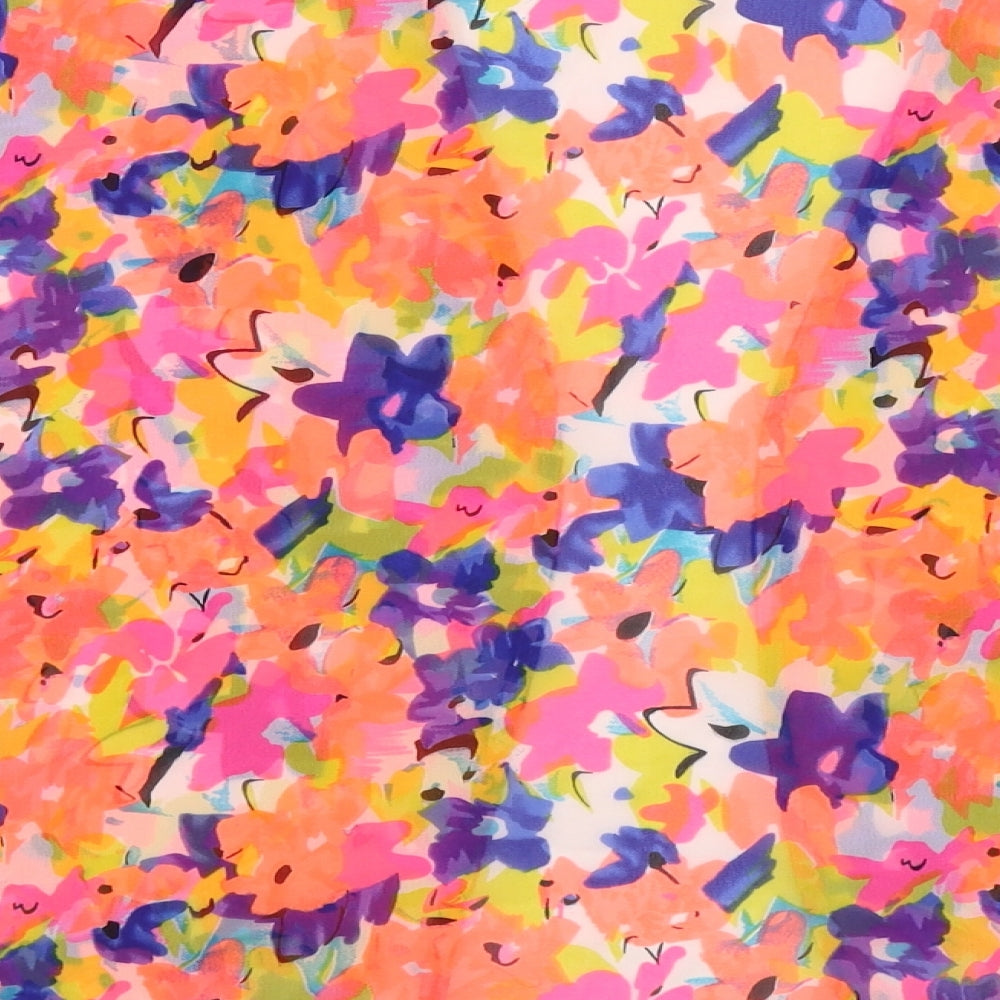 New Look Girls Multicoloured Floral Jacket Size M