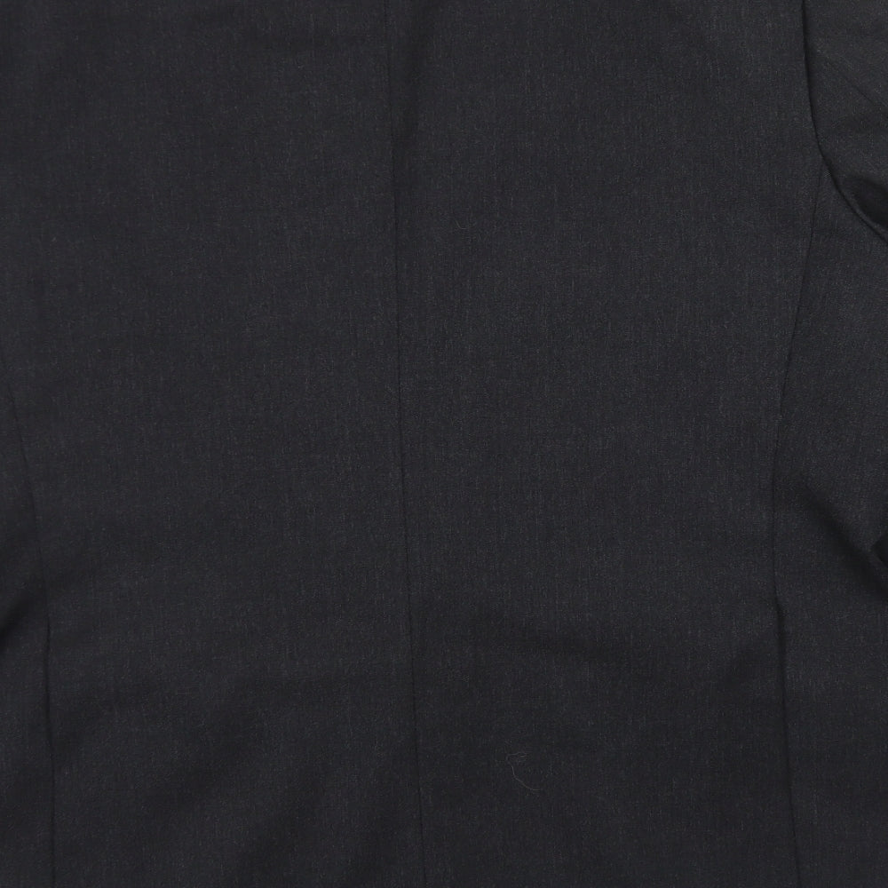 Greenwoods Classic Mens Grey Wool Jacket Blazer Size 42