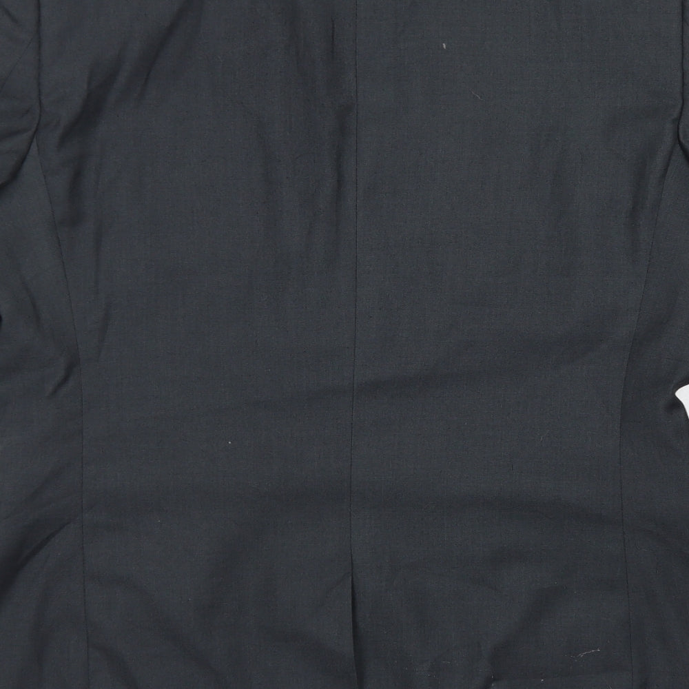Tailor & Cutter Mens Grey Polyester Jacket Blazer Size 40