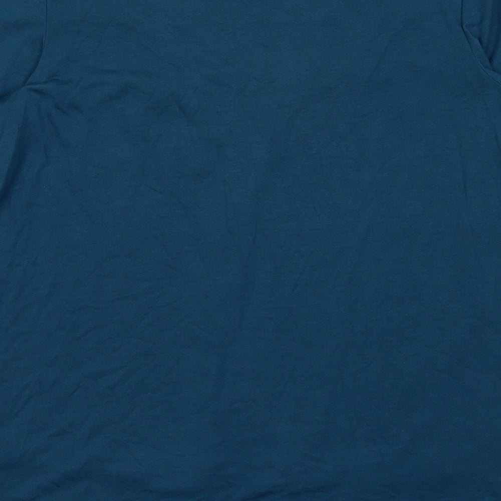 George Womens Blue Polyester Pullover Sweatshirt Size 12 Pullover