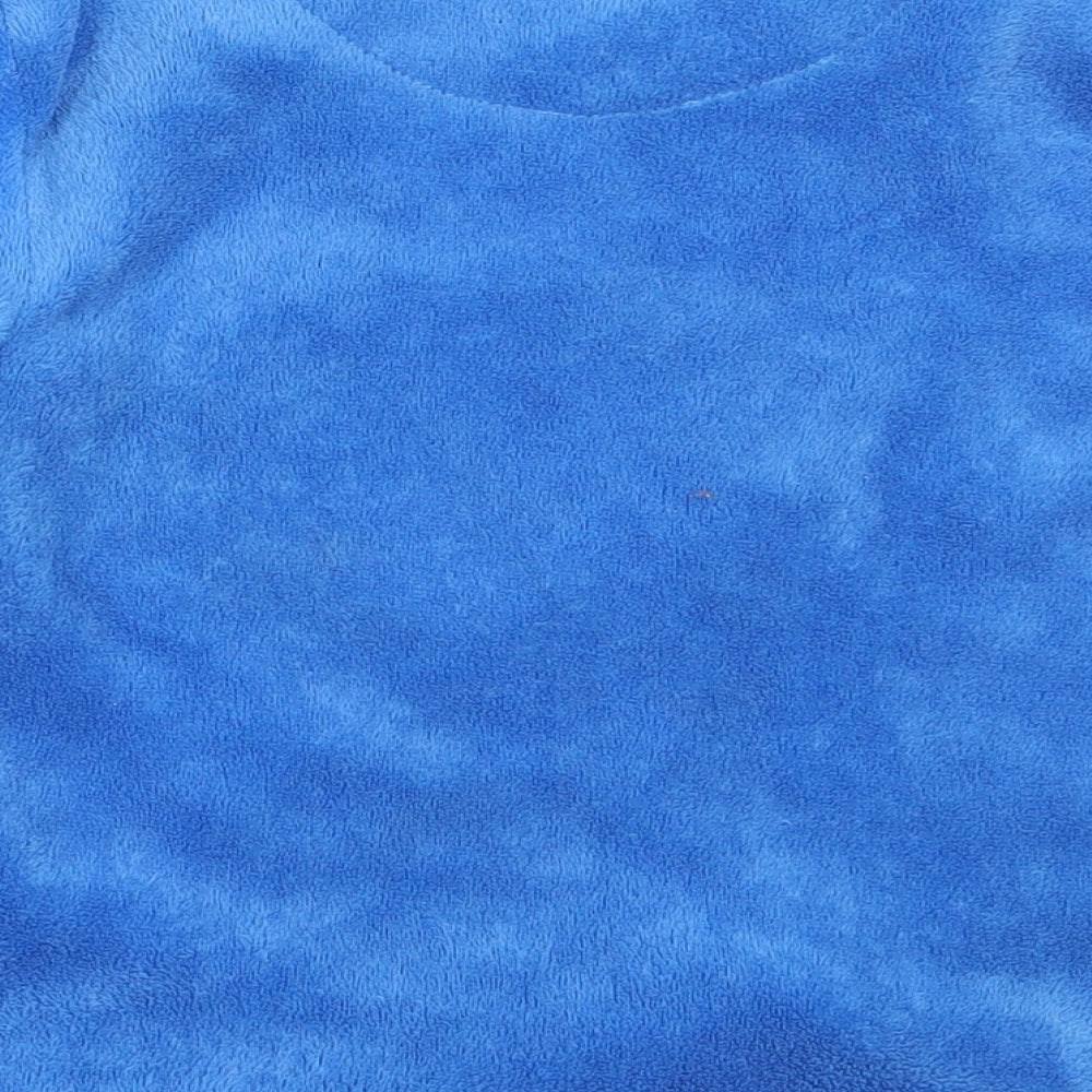 Chill Out Boys Blue Solid Polyester Pyjama Top Size 4-5 Years