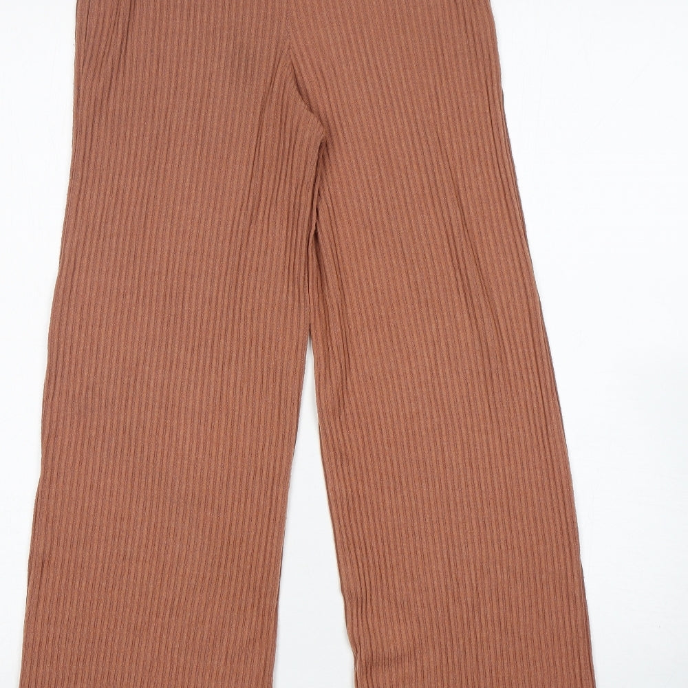 Chelsea Peers Womens Brown Polyester Sweatpants Trousers Size S L29 in Regular