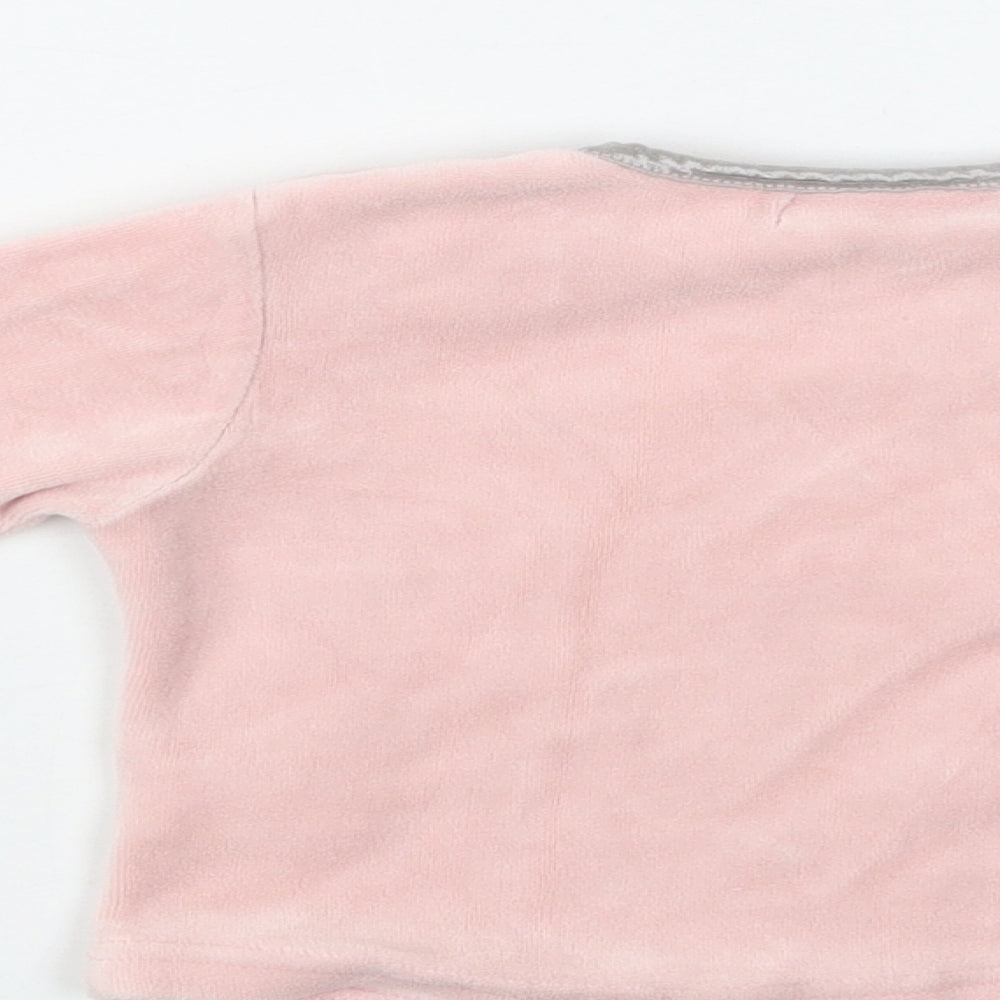 Early Days Baby Pink Polyester Pullover Jumper Size 18-24 Months Button