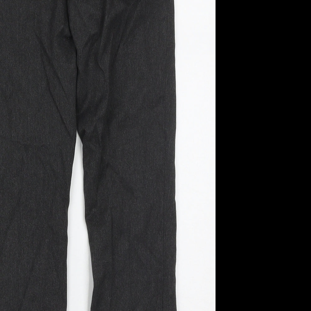 Next Boys Grey Viscose Dress Pants Trousers Size 10 Years Regular