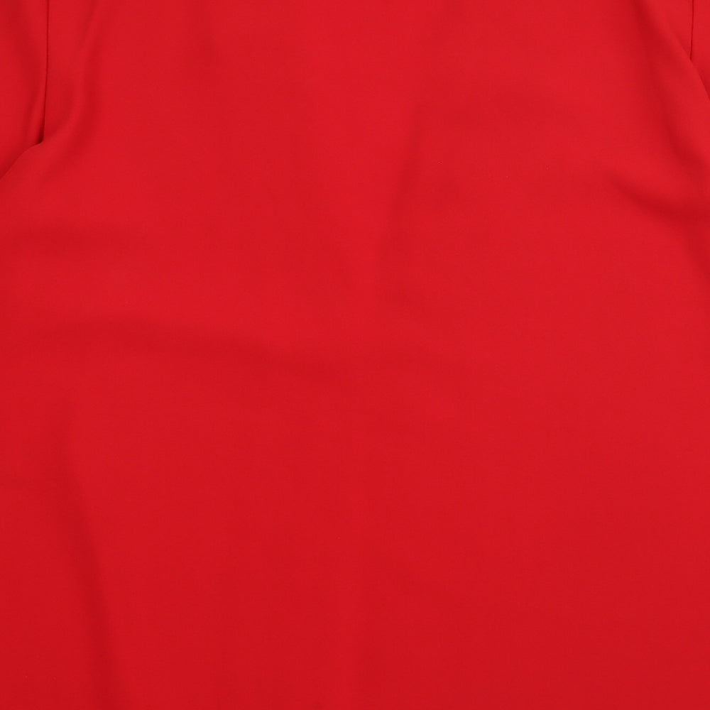 Ashley Collection Womens Red Jacket Blazer Size XL Button