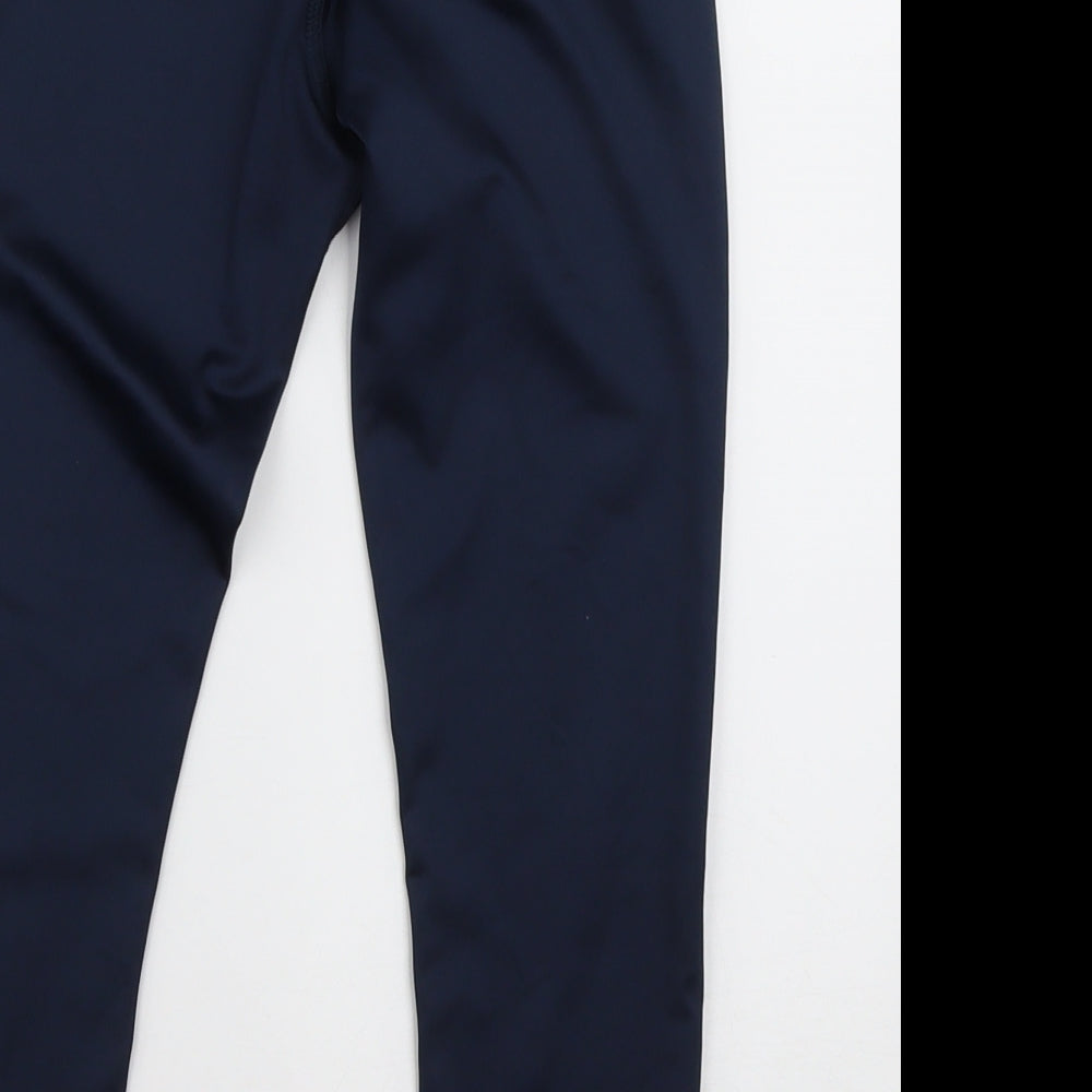 NEXT Girls Blue Polyester Capri Trousers Size 9 Months Regular