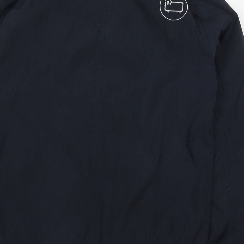 Penn Rich Womens Blue Jacket Coat Size M Zip