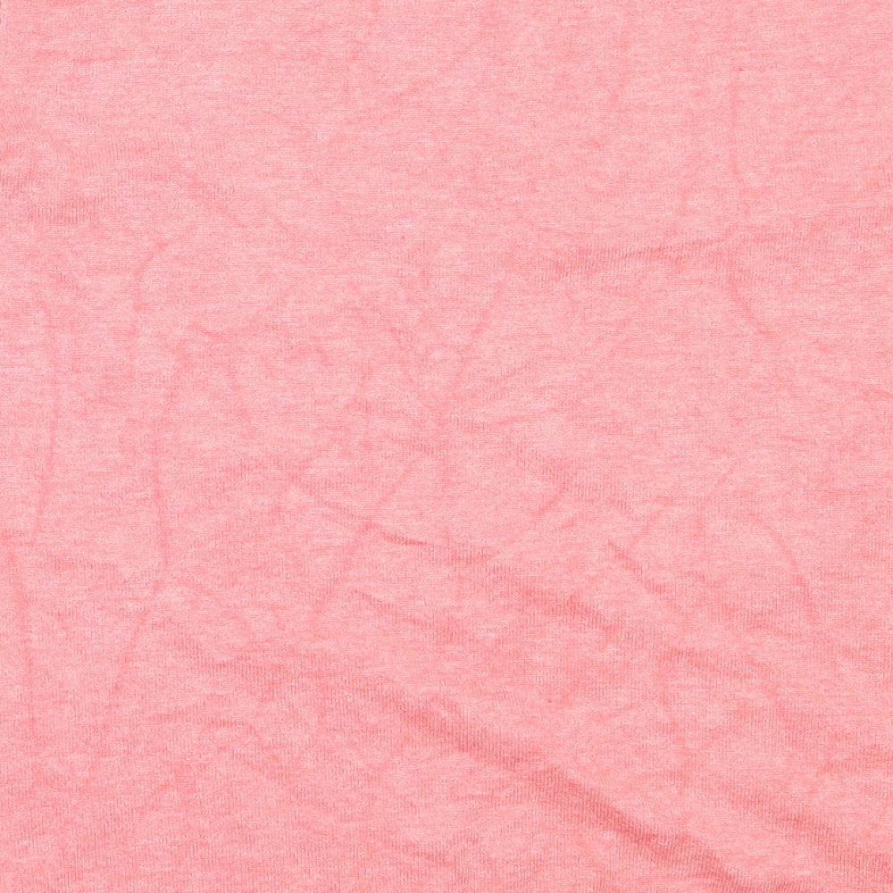 Papaya Womens Pink Round Neck Viscose Pullover Jumper Size 12