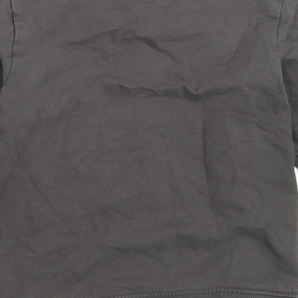 H&M Boys Grey Cotton Pullover Sweatshirt Size 3-4 Years