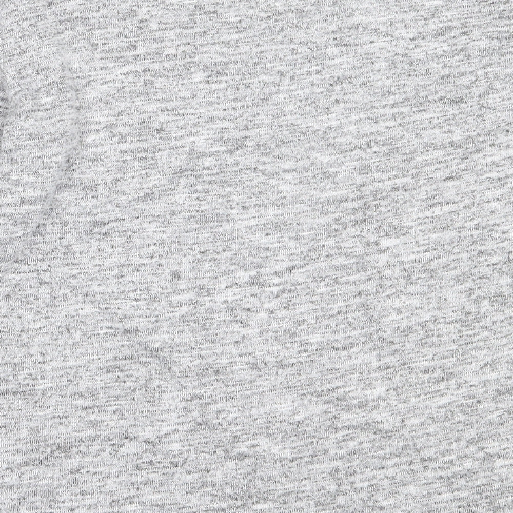 Nocozo Womens Grey V-Neck Polyester Pullover Jumper Size 10