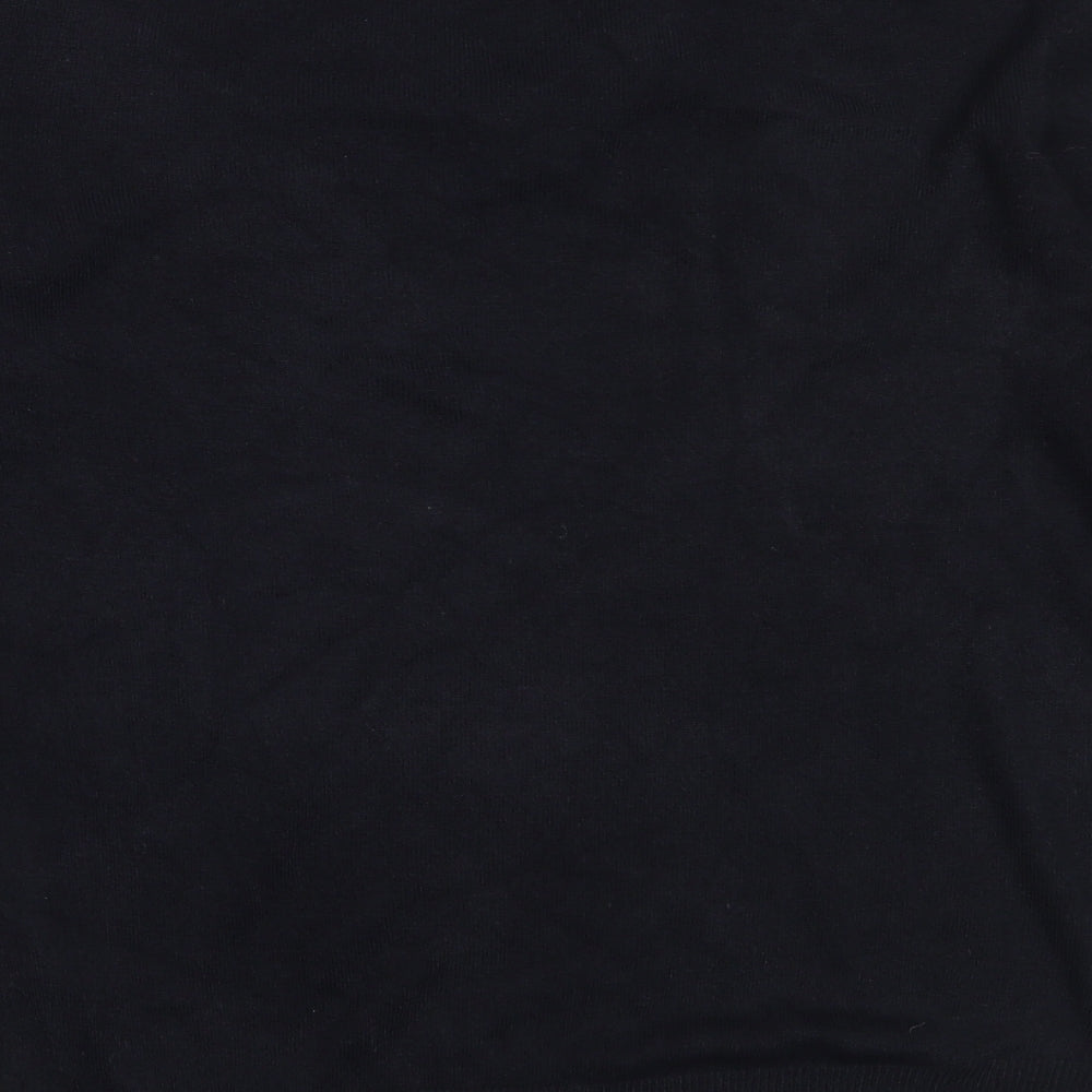 Cedarwood State Mens Blue V-Neck Acrylic Pullover Jumper Size S