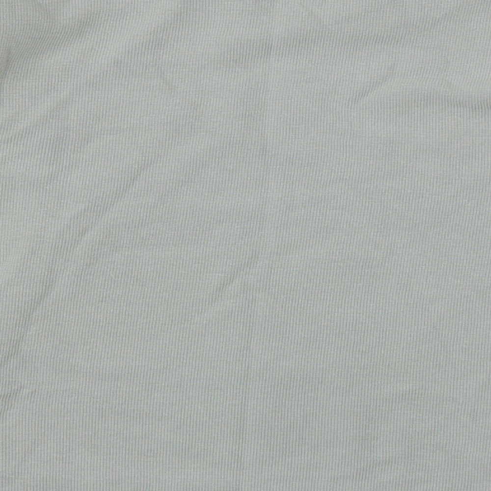 Whispering Smith Mens Green V-Neck Cotton Pullover Jumper Size L