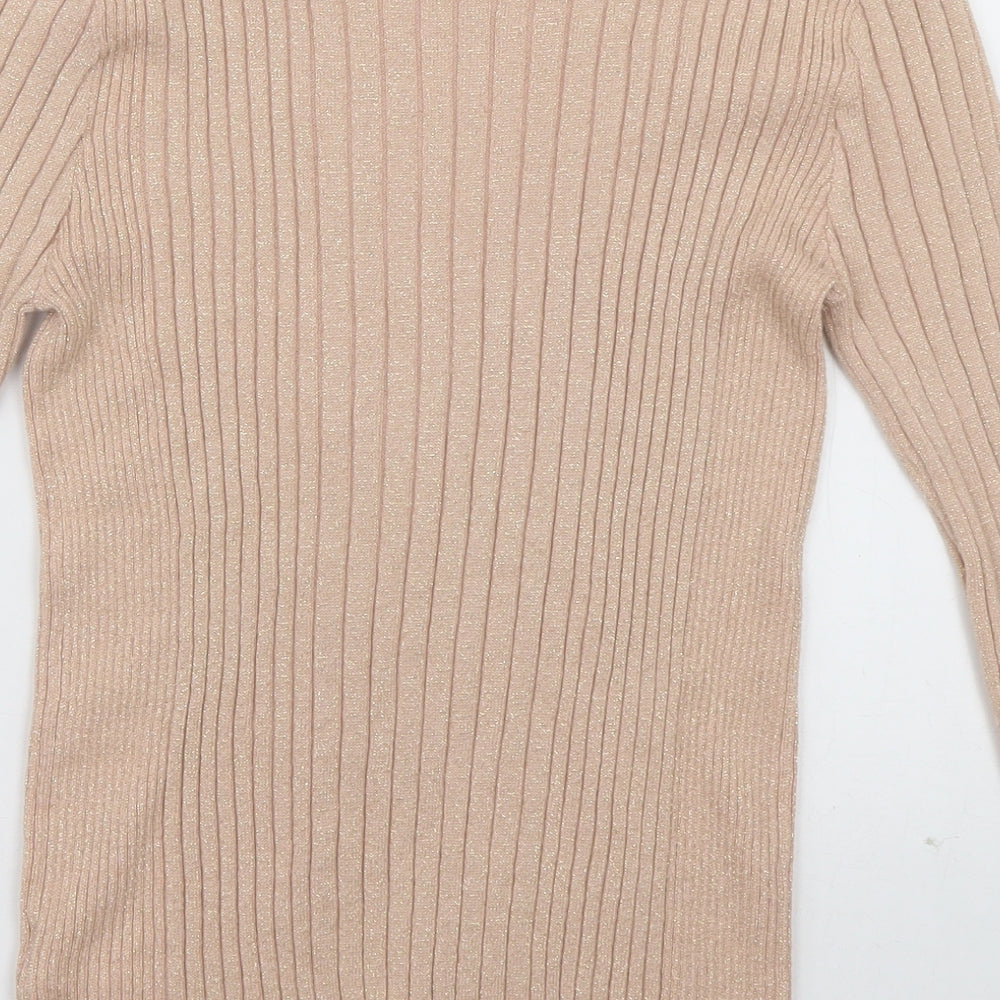 Primark Womens Pink Viscose Pullover Sweatshirt Size 12 Pullover