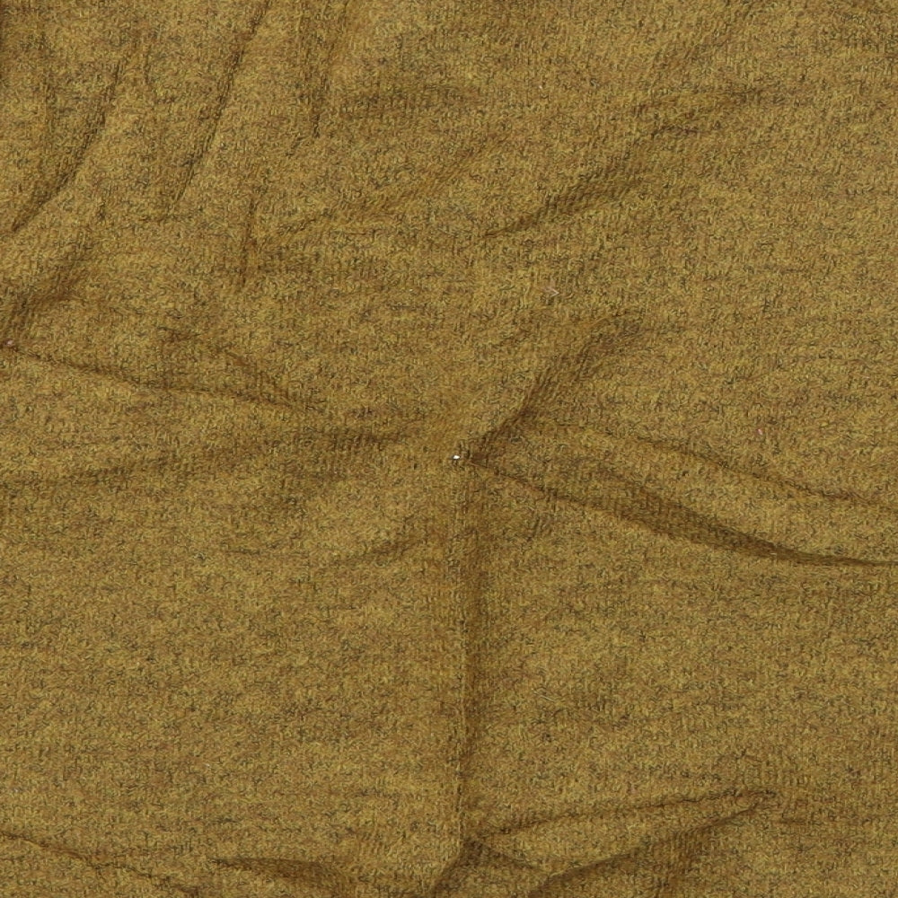 H&M Womens Green Round Neck Acrylic Pullover Jumper Size XS