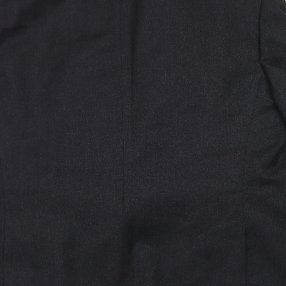 Greenwoods Mens Grey Wool Jacket Blazer Size 44