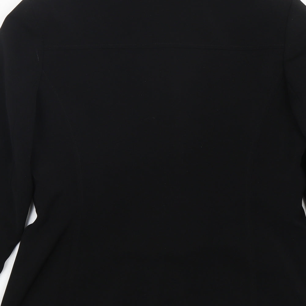 Amranto Womens Black Jacket Size 10