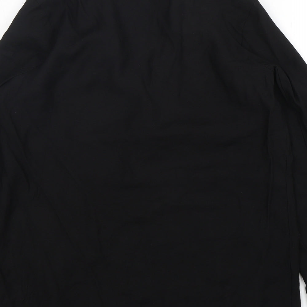 Primark Womens Black Viscose Jacket Blazer Size 6