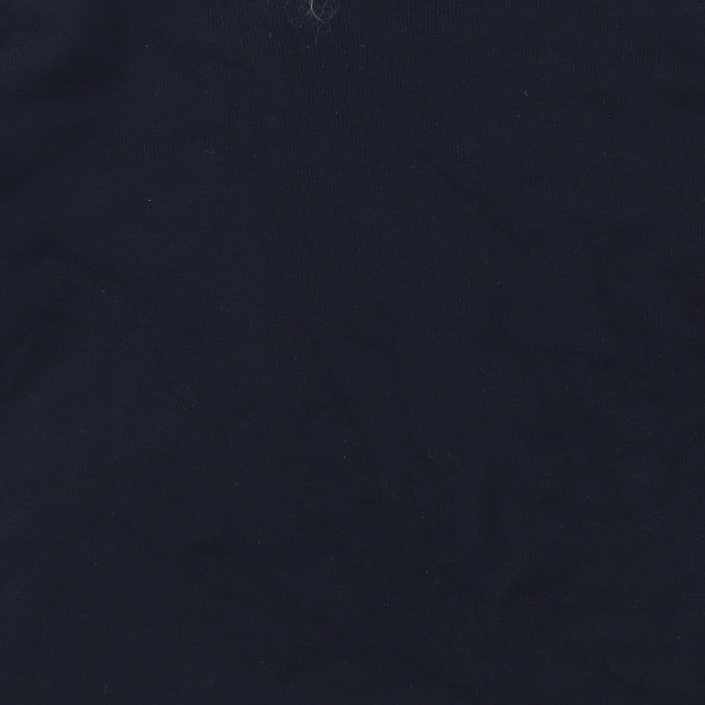 Dorothy Perkins Womens Blue Round Neck Cotton Pullover Jumper Size 12
