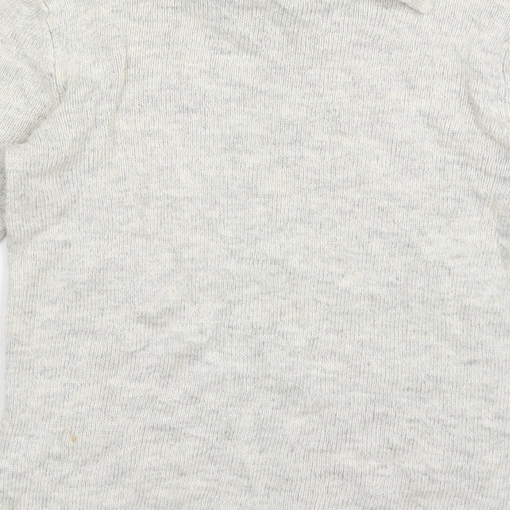 Dorothy Perkins Womens Beige Nylon Pullover Size 8 Button