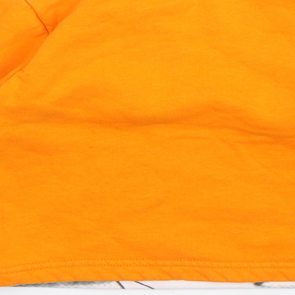 Joyce Boys Orange Cotton Pullover Jumper Size 6-9 Months Pullover