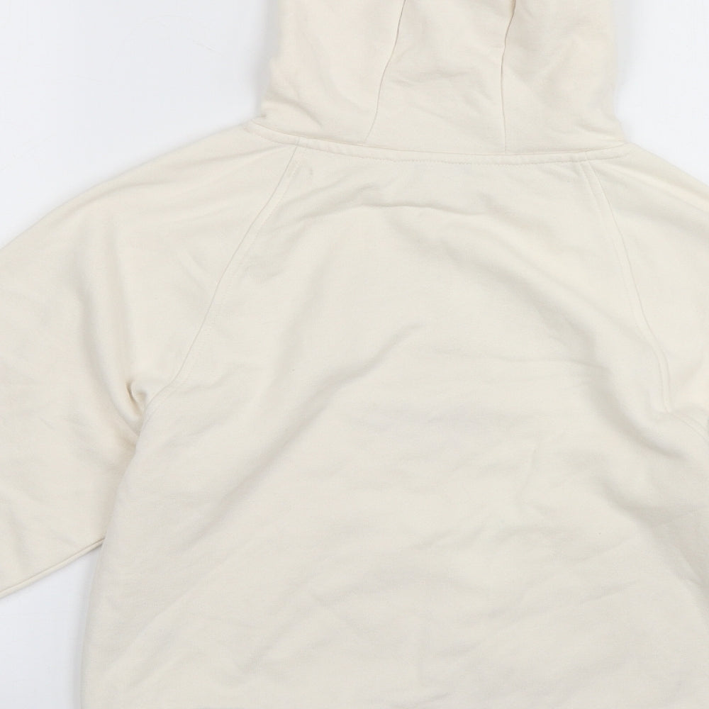 George Girls White Cotton Pullover Hoodie Size 11-12 Years Pullover - tennis league