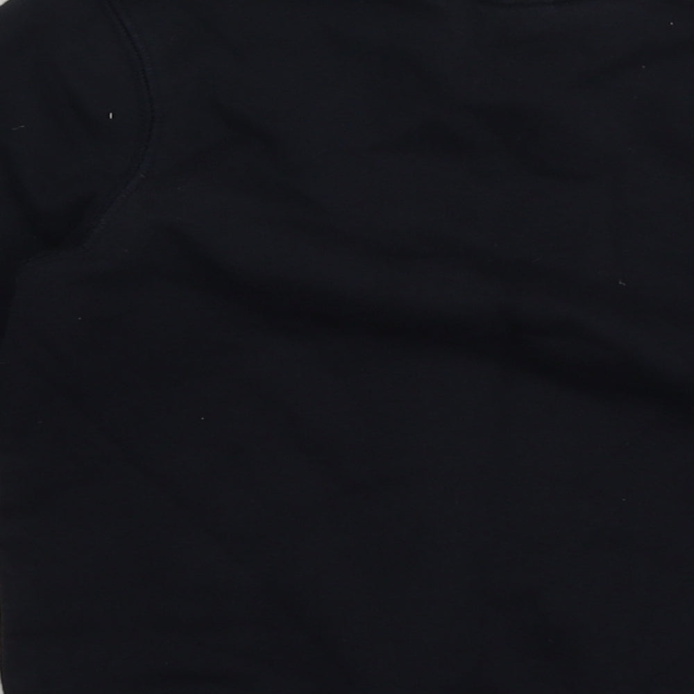 sainsburys Boys Blue Cotton Pullover Sweatshirt Size 4 Years Pullover - school wear