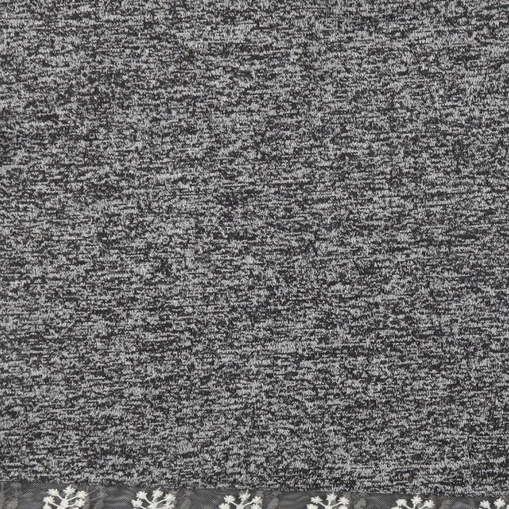NEXT Womens Grey Polyester Basic Blouse Size 8 Crew Neck - Lace Detail