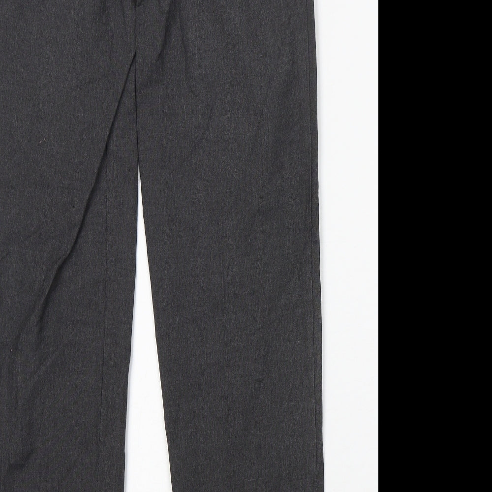 Lily & dan Boys Grey Polyester Dress Pants Trousers Size 10-11 Years Regular - School Wear