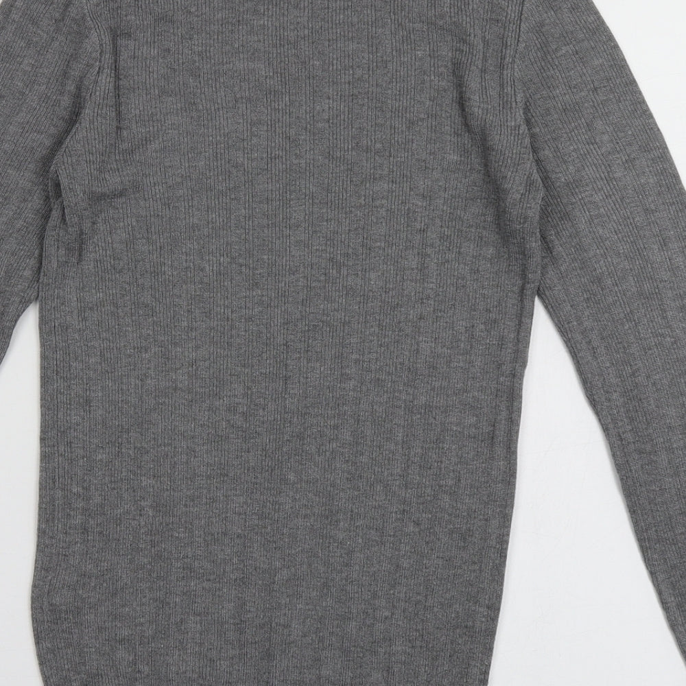 Primark Womens Grey Polyester Pullover Sweatshirt Size 12 Pullover