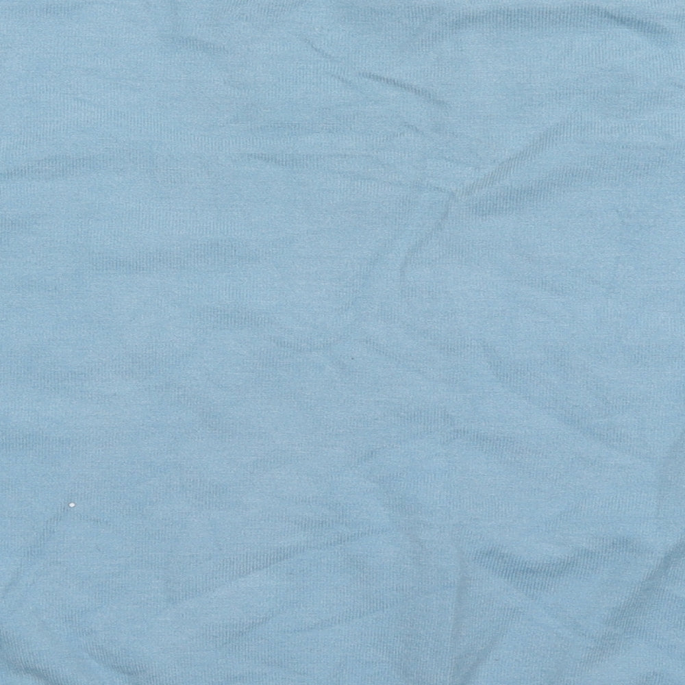 Marks & Spencer Womens Blue Viscose Pullover Sweatshirt Size S Pullover