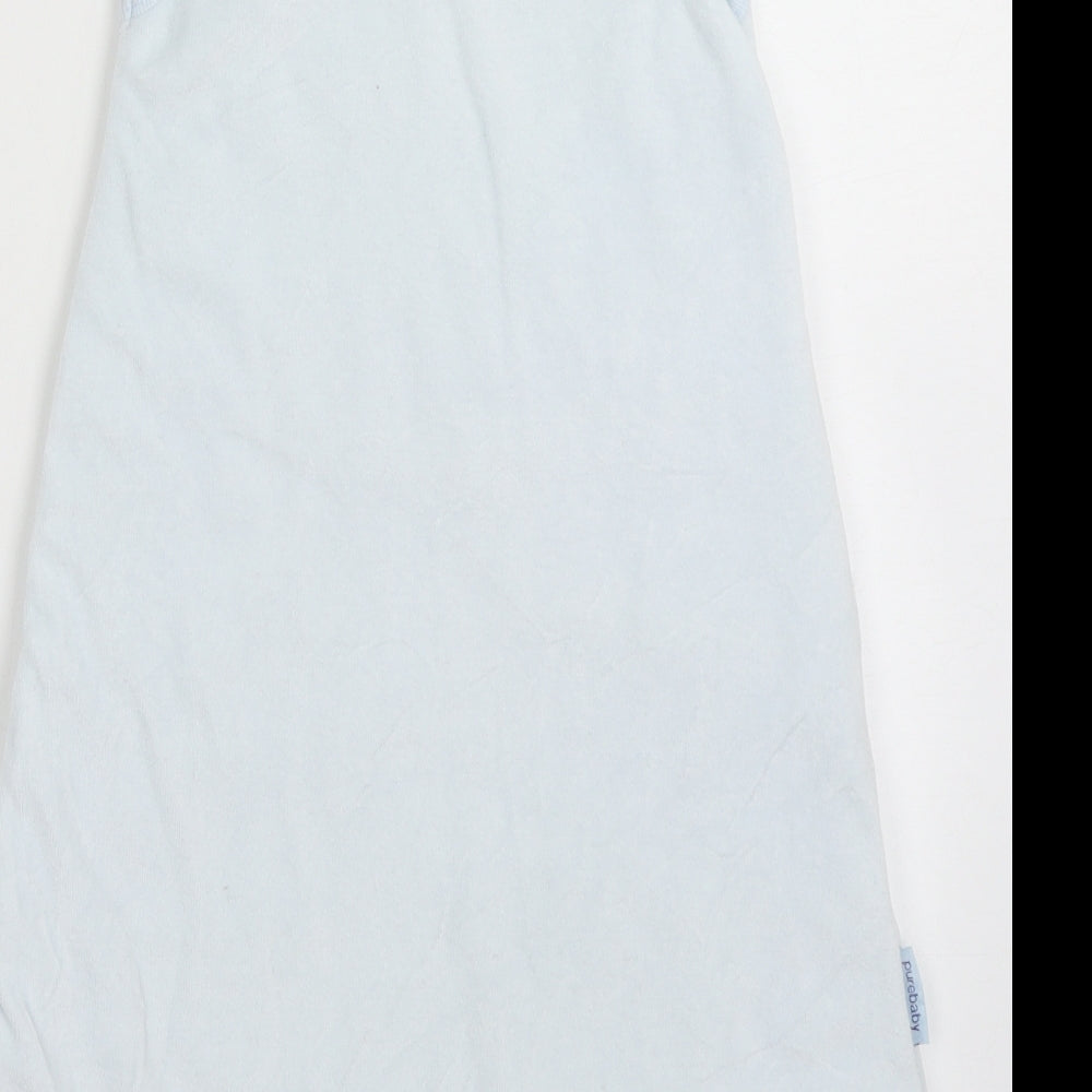 Pure Baby Boys Blue Polyester Babygrow One-Piece Size 3-6 Months