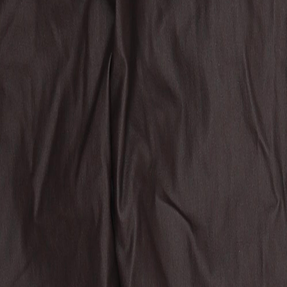 B Young Womens Brown Polyurethane Carrot Leggings Size 30 in L29 in