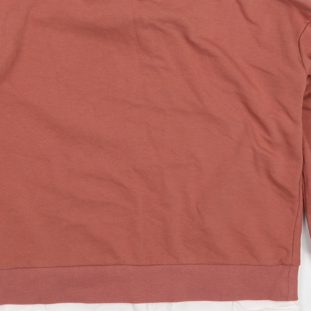 F&F Womens Pink Cotton Pullover Sweatshirt Size 10 Pullover - San Francisco California