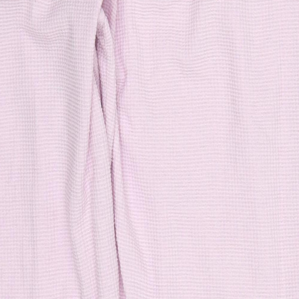 ASOS Womens Pink Polyester Sweatpants Trousers Size 12 L27 in Regular Drawstring