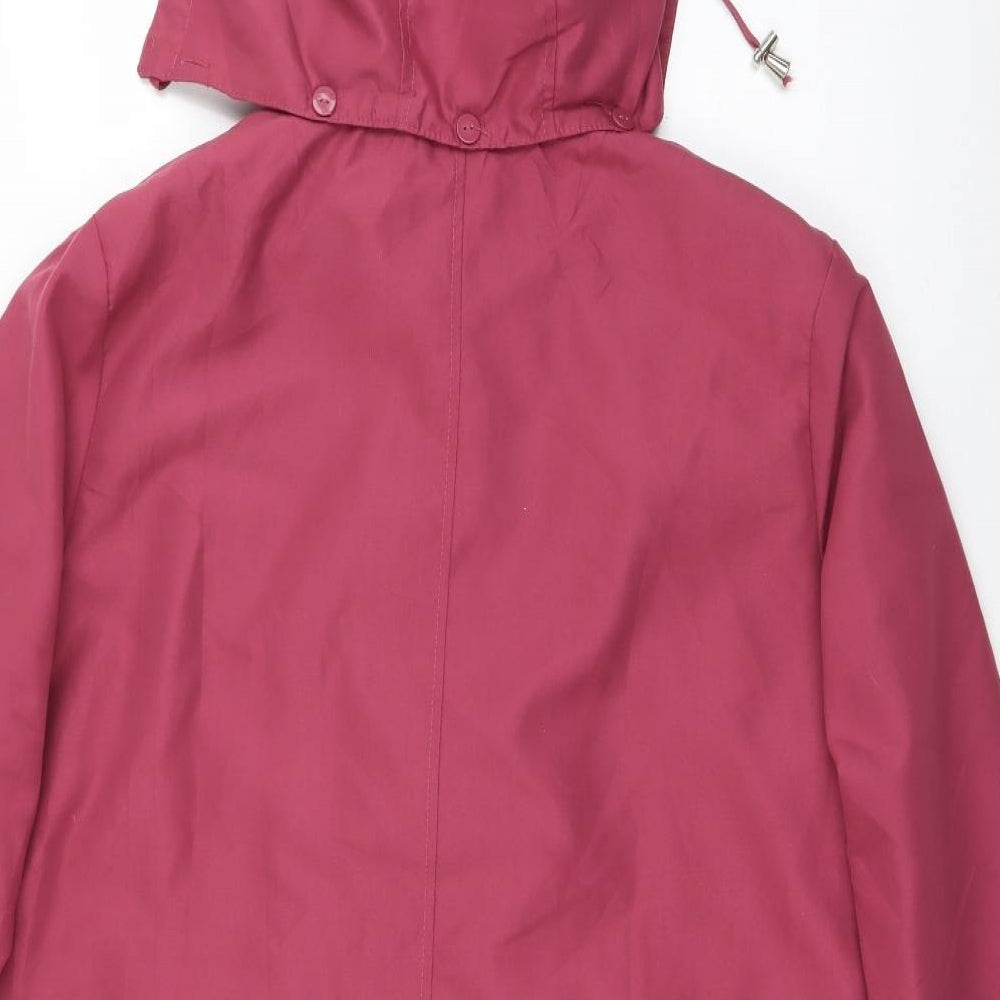 Gabriella Vicenga Womens Red Jacket Size 14 Zip