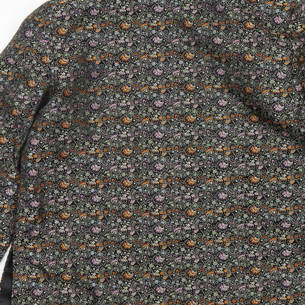 Henki Womens Multicoloured Floral Jacket Blazer Size M