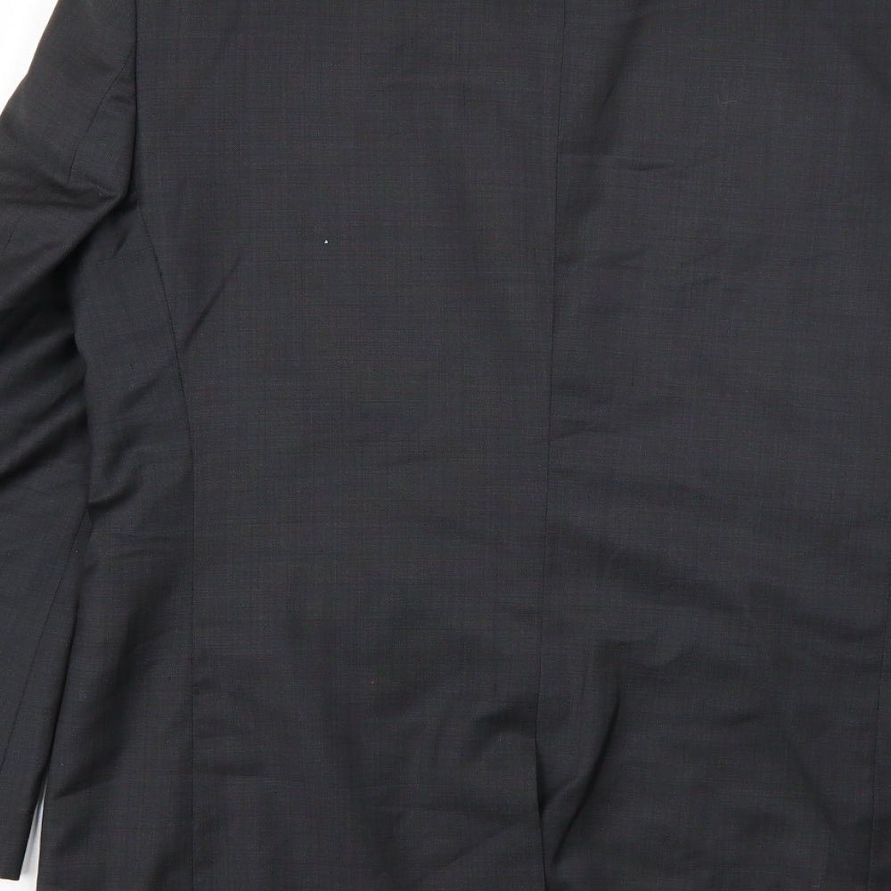 NEXT Mens Grey Wool Jacket Suit Jacket