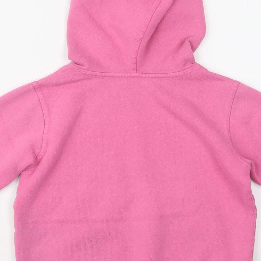 Garb Girls Pink Cotton Pullover Hoodie Size 5-6 Years