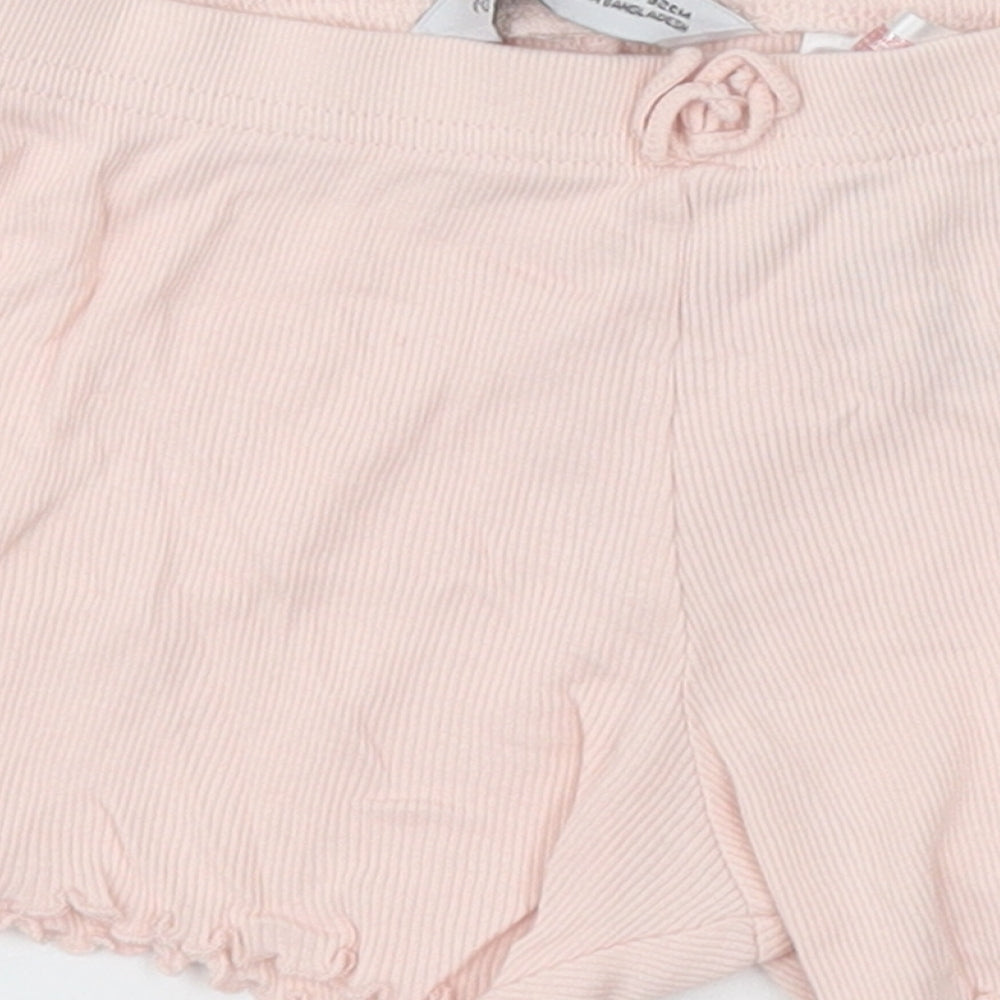 Primark Girls Pink Cotton Pyjama Set Size 18-24 Months Pullover