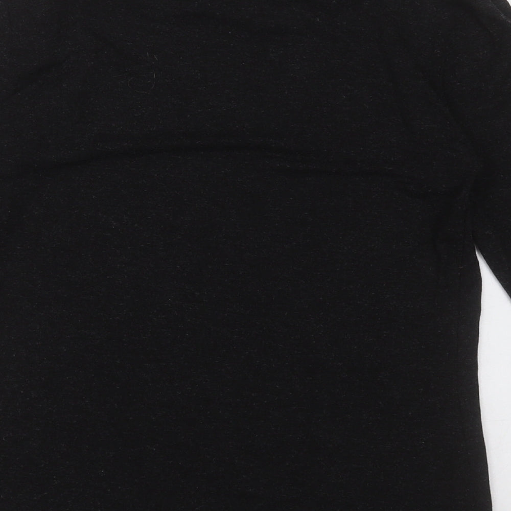 Warehouse Womens Grey Polyester Pullover Sweatshirt Size 10 Pullover