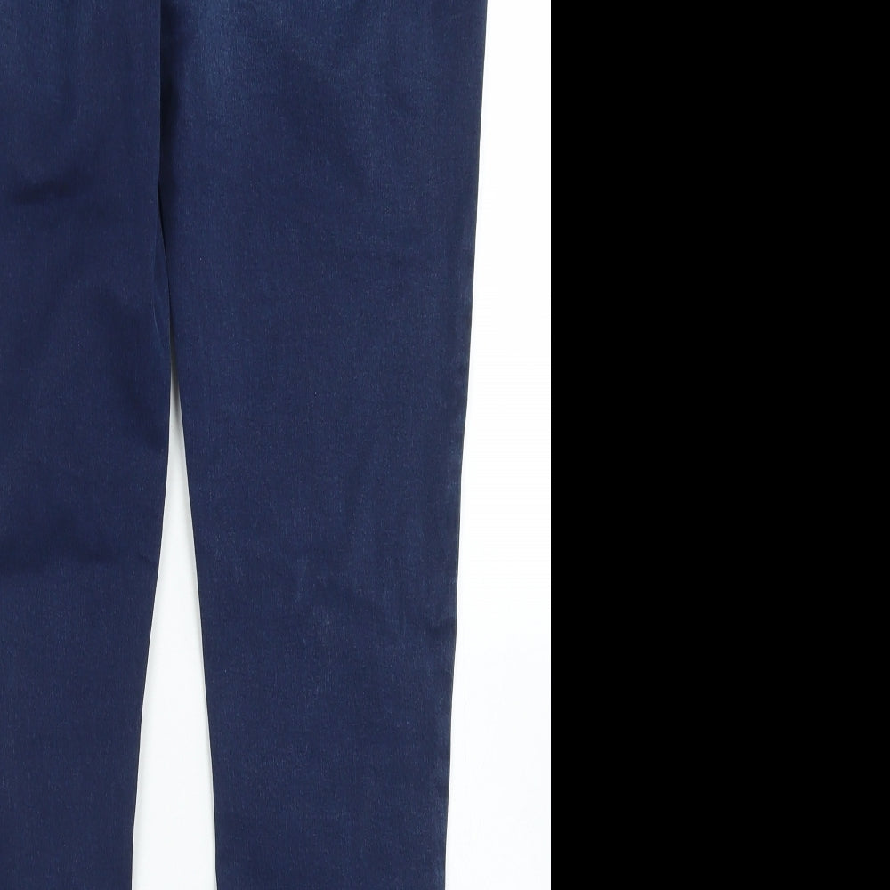 F&F Womens Blue Cotton Jegging Jeans Size 14 L28 in Regular